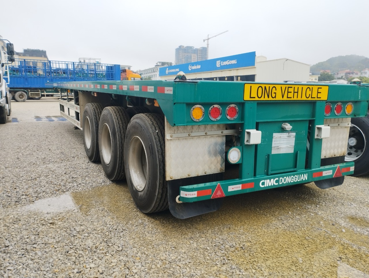 Mooc Sàn 3 Trục 40 Feet CIMC