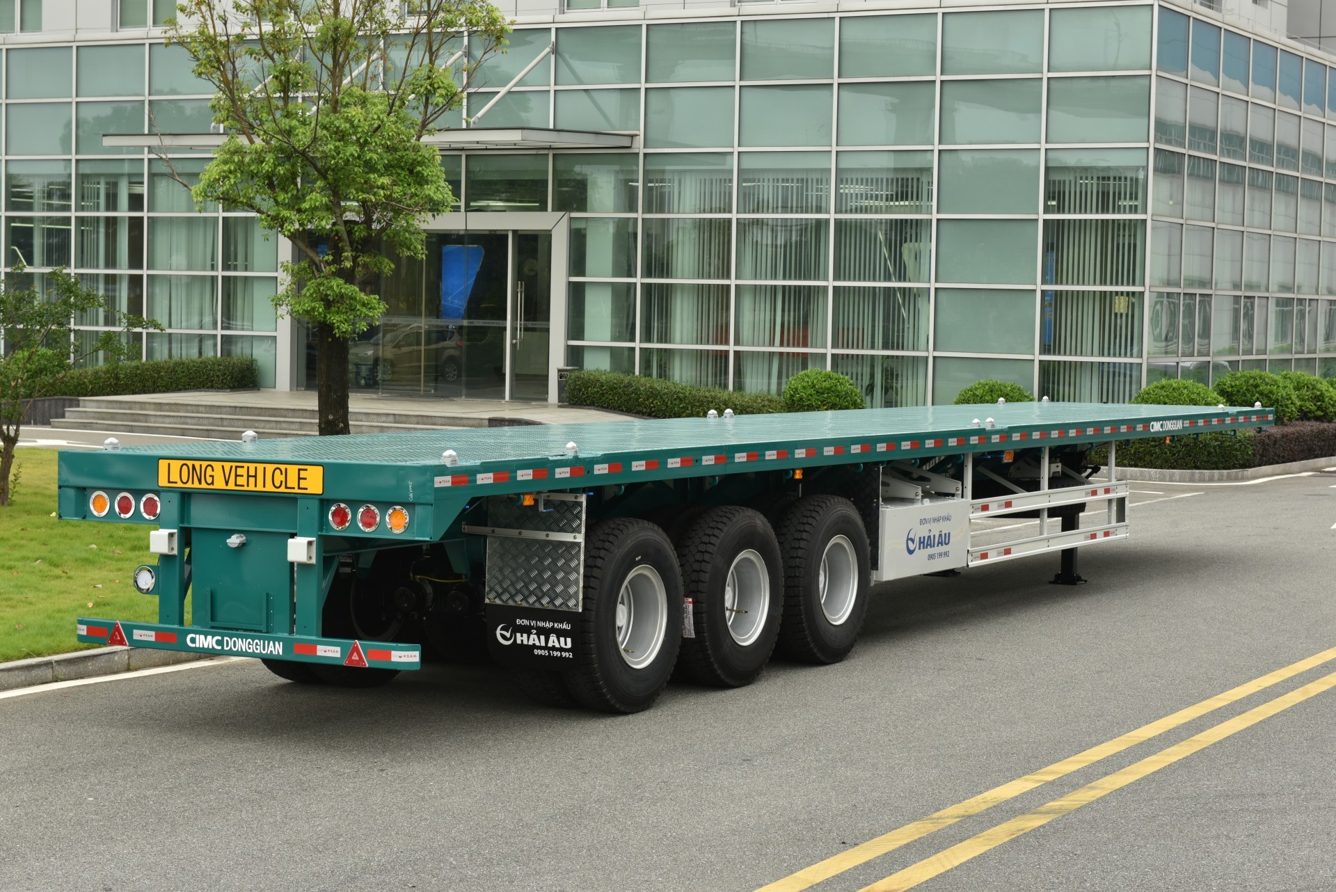 Mooc Sàn 3 Trục 48 Feet 8.2 tấn CIMC