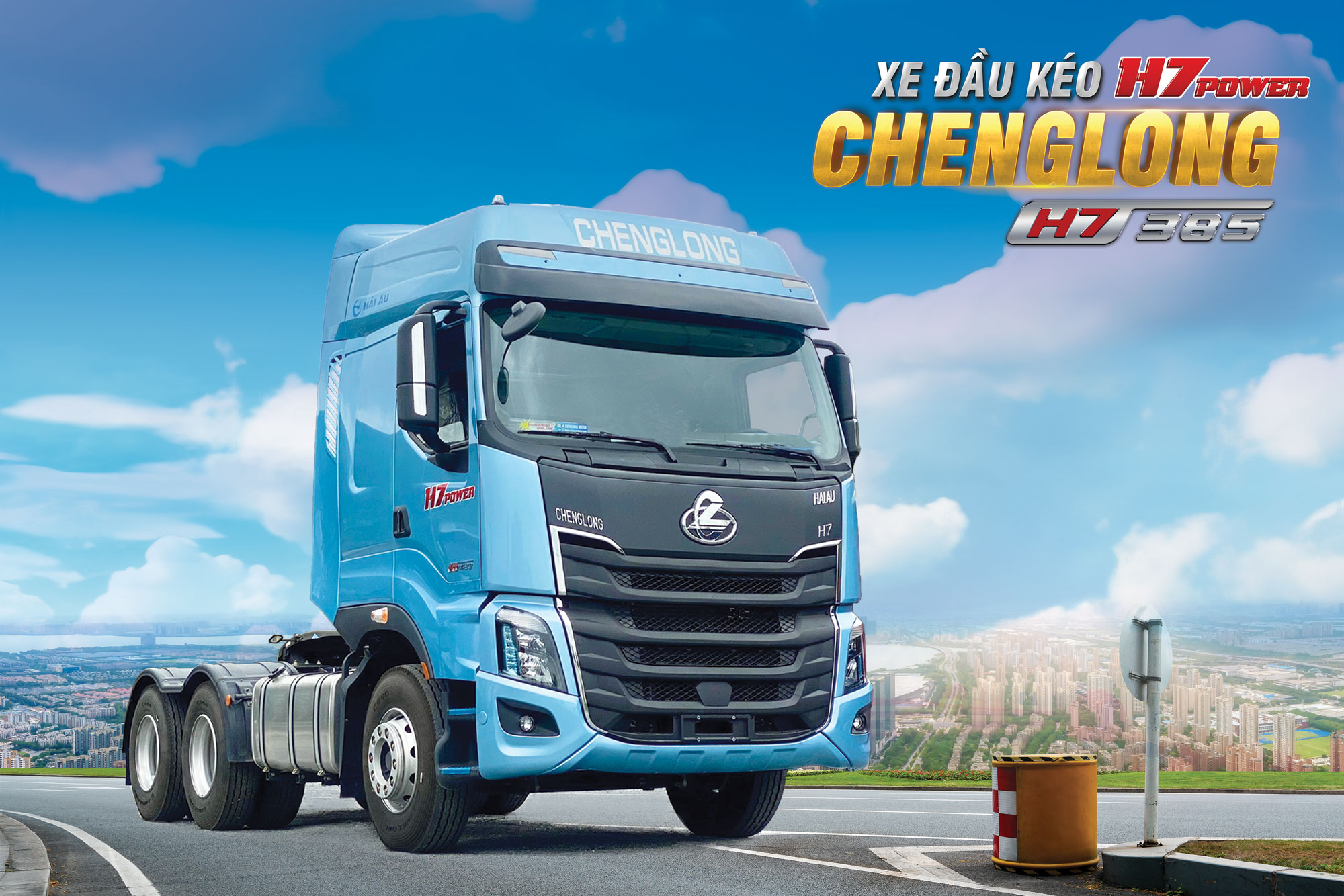XE ĐẦU KÉO CHENGLONG H7 385HP POWER - 6x4 (CẦU LÁP)