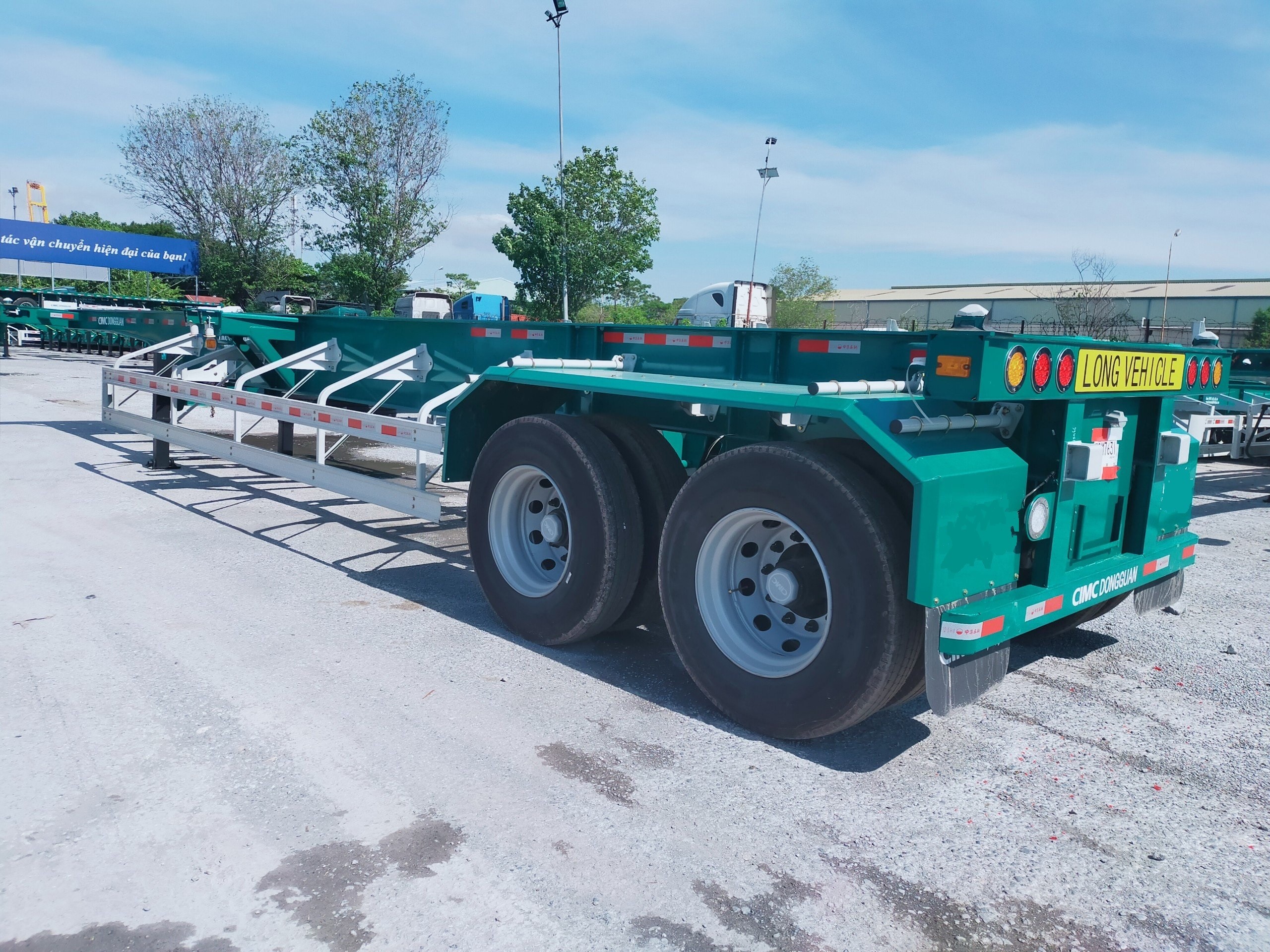 Mooc Xương 2 Trục 40 Feet CIMC