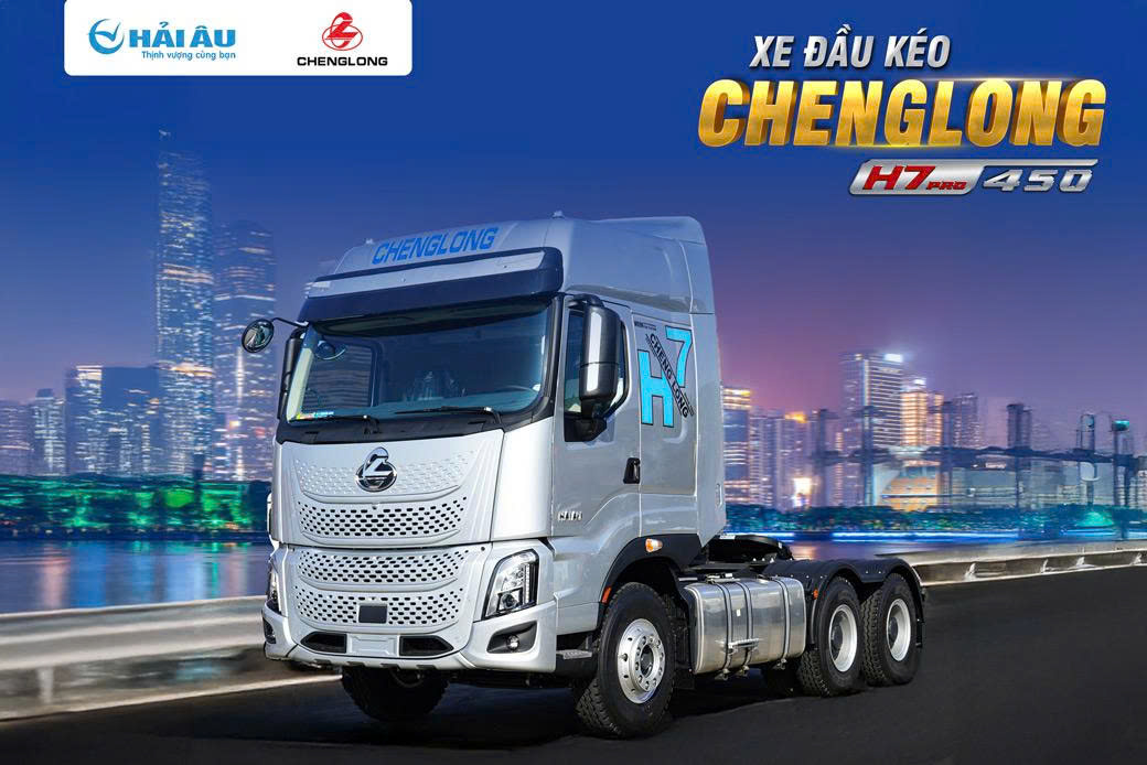 XE ĐẦU KÉO CHENGLONG H7 PRO 450HP 6x4 CẦU LÁP
