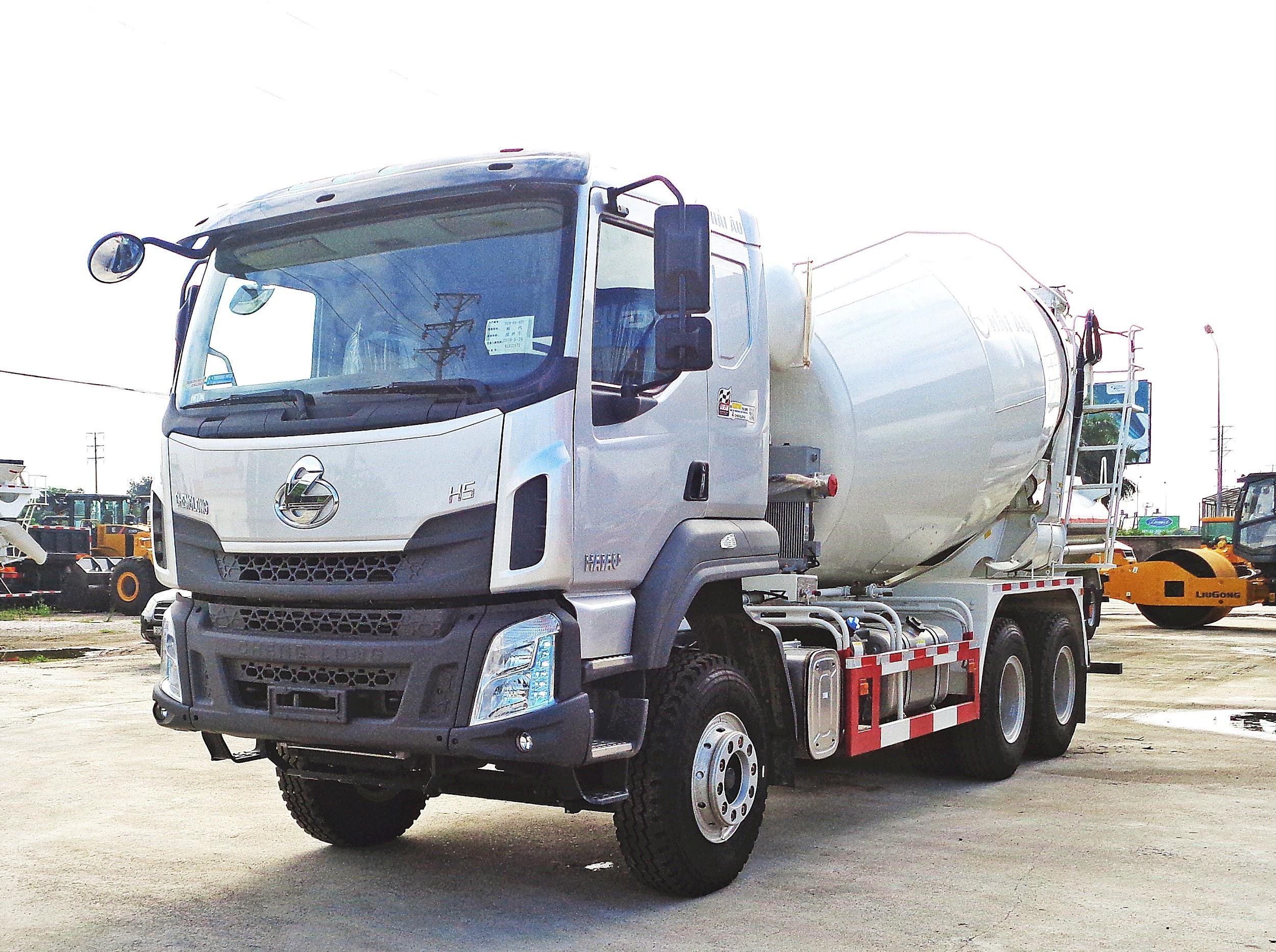 XE TRỘN BÊ TÔNG CHENGLONG 350HP 12M3