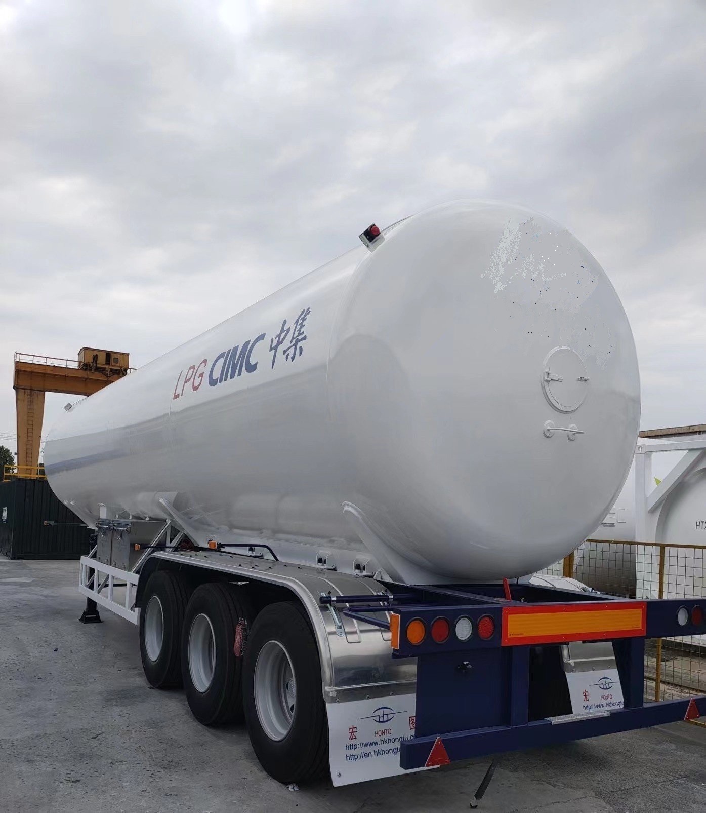 Xitec Chở Hạt Nhựa 36 Khối CIMC